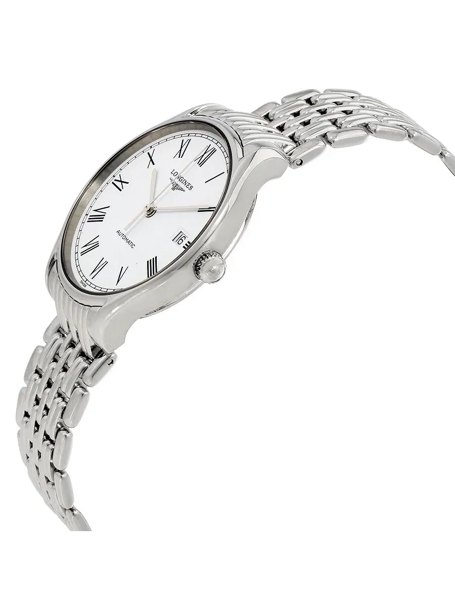 Женские часы Longines Lyre с автоматическим механизмом и белым циферблатом L48604116 — изображение 2 из 3, оттенок серебряный