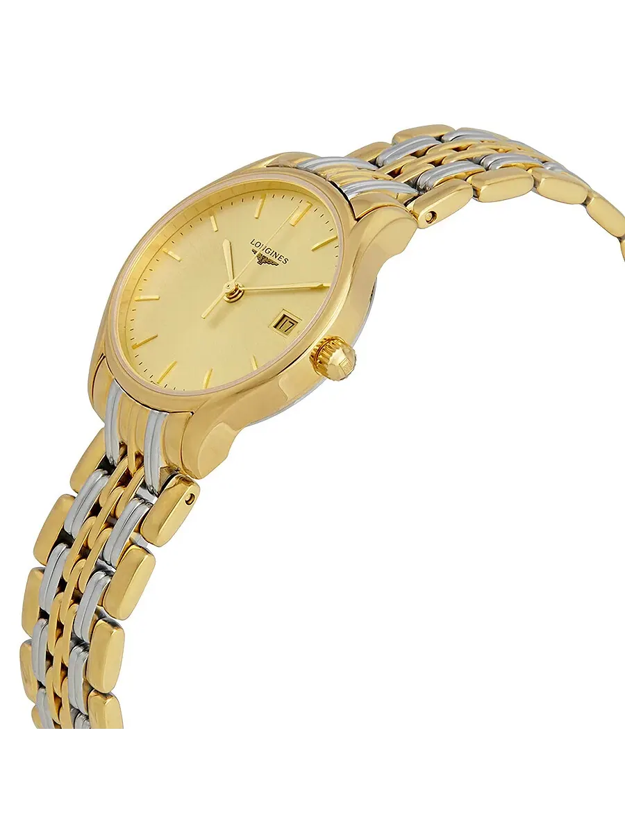 Женские часы Longines Lyre с шампанским циферблатом L4.259.2.32.7 — изображение 2 из 3, оттенок шампань