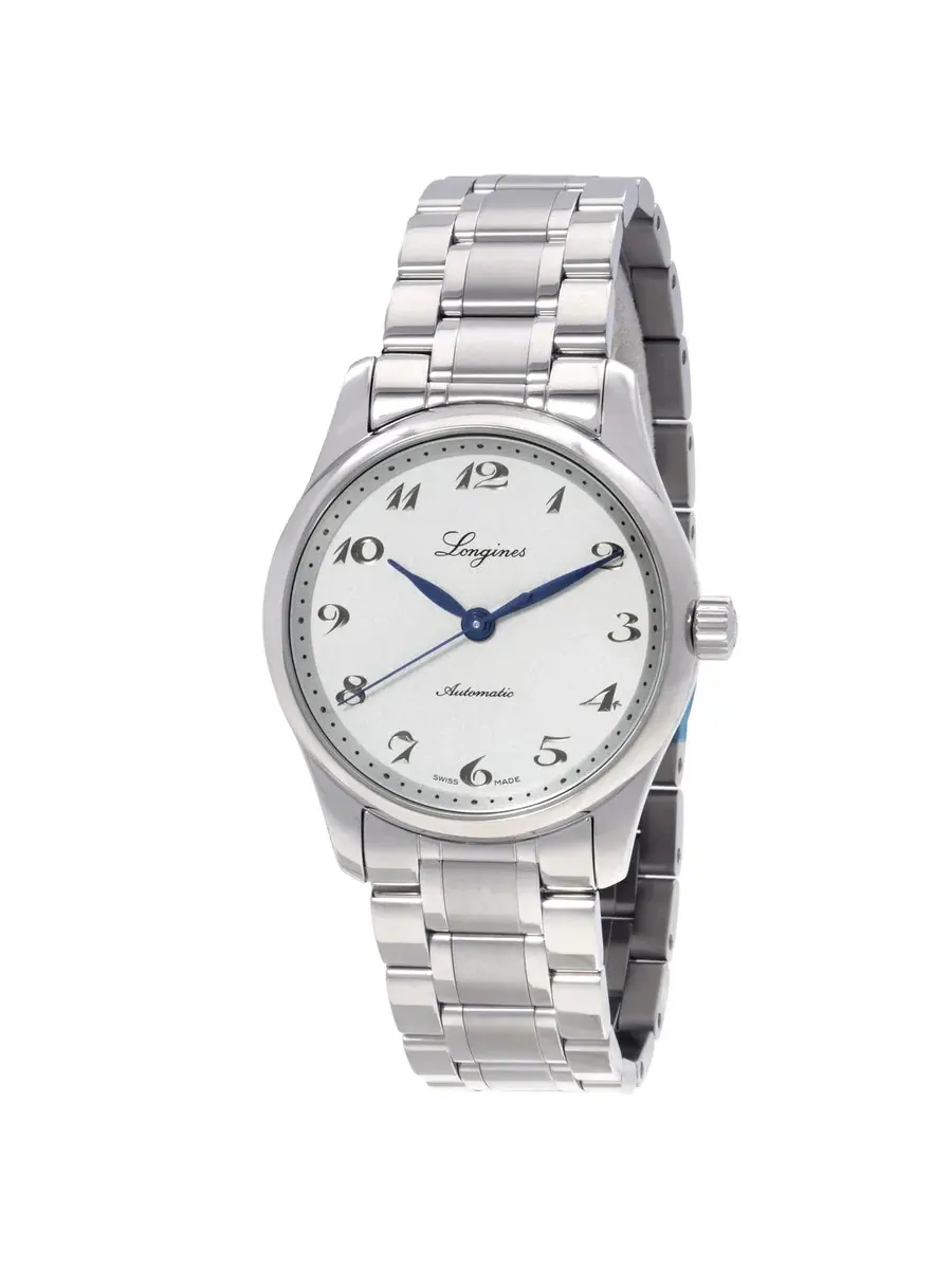 Женские часы Longines Master Automatic с серебристым циферблатом L23574736 — изображение 1 из 3, оттенок серебряный