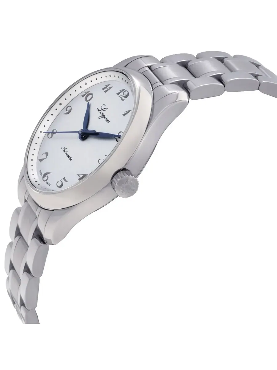 Женские часы Longines Master Automatic с серебристым циферблатом L23574736 — изображение 2 из 3, оттенок серебряный