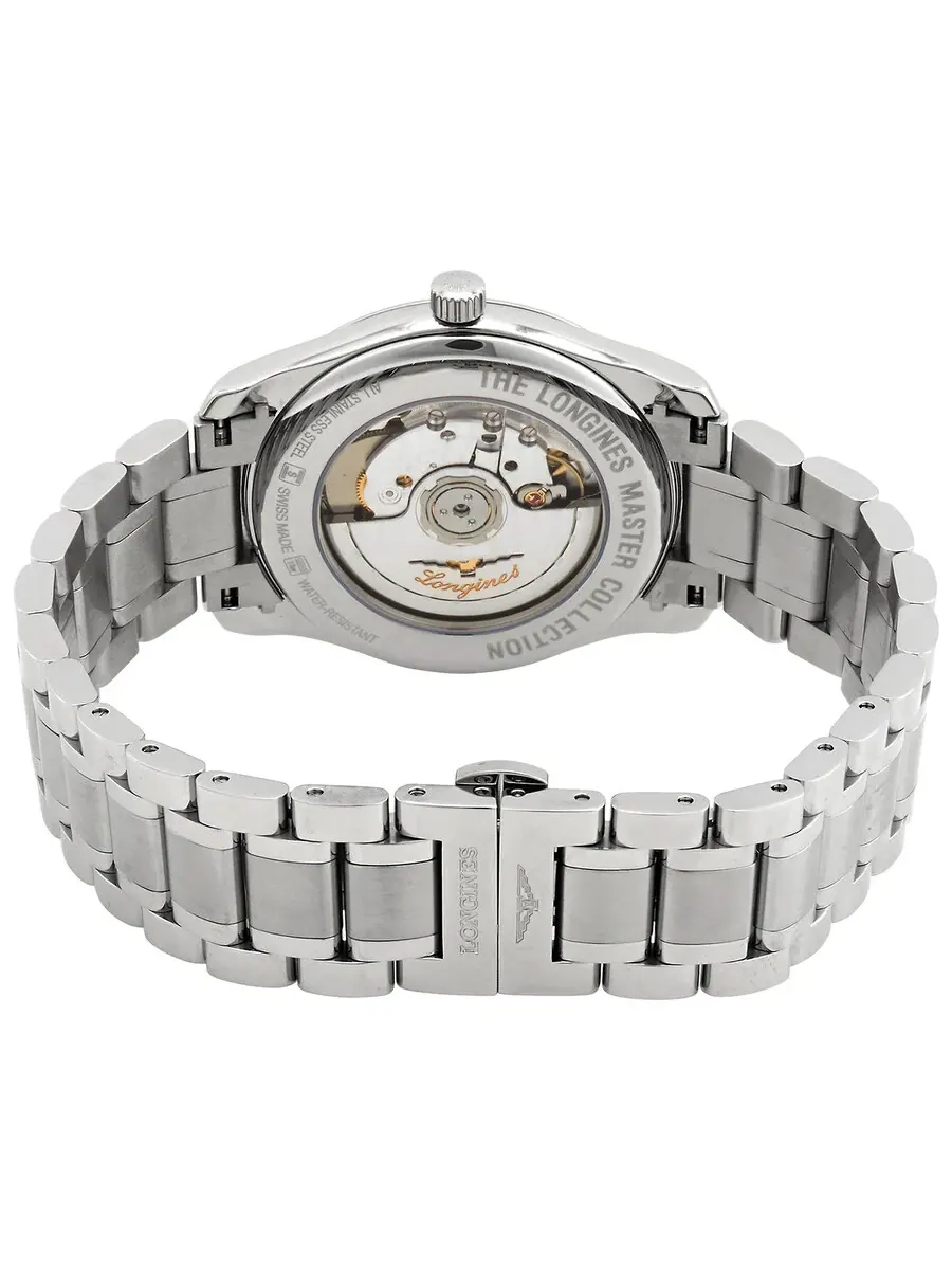 Мужские часы Longines Master Automatic с серебристым циферблатом L2.793.4.79.6 — изображение 3 из 3, оттенок серебряный