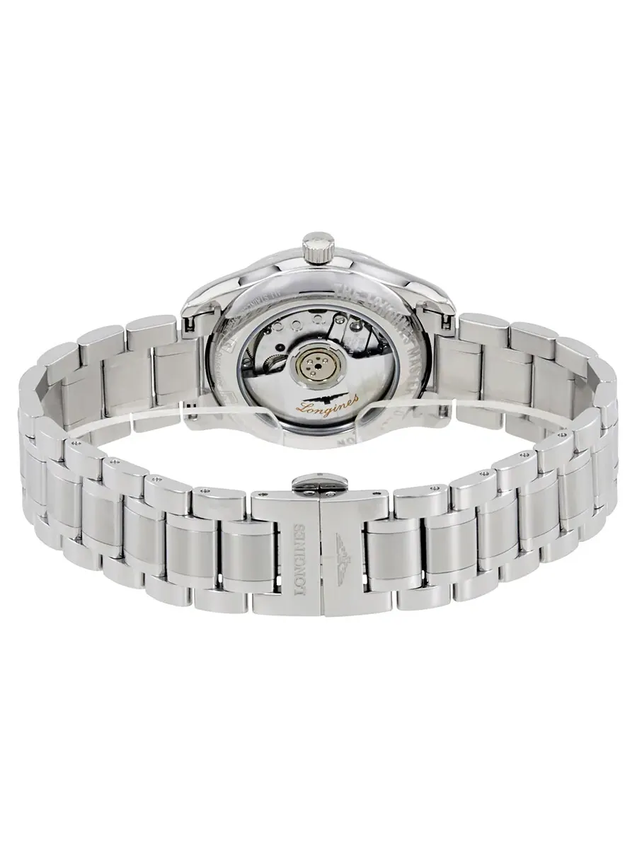 Женские часы Longines Master Collection с автоматическим механизмом и синим циферблатом L2.257.4.97.6 — изображение 3 из 3