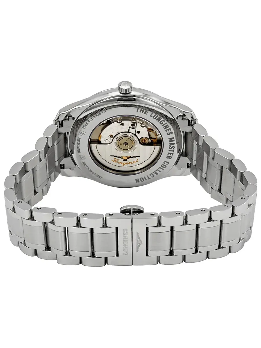 Мужские часы Longines Master Collection с автоматическим механизмом и синим циферблатом L2.893.4.92.6 — изображение 3 из 3