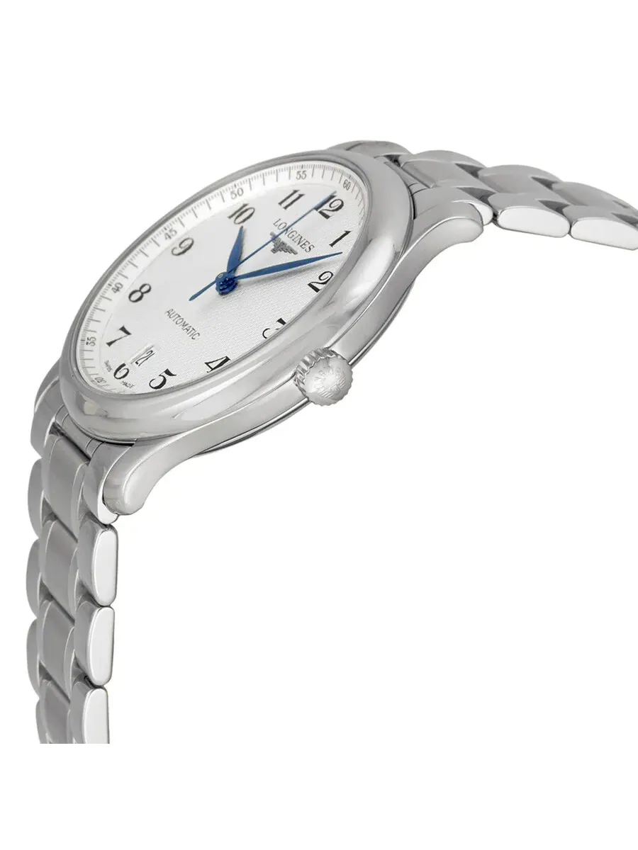 Мужские автоматические часы Longines Master Collection L2.628.4.78.6 — изображение 2 из 4, оттенок серебряный