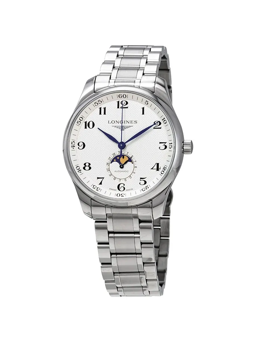 Мужские автоматические часы Longines Master Collection с индикатором фаз Луны L2.919.4.78.6 — изображение 1 из 3
