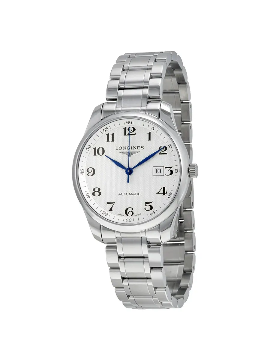 Мужские часы Longines Master Collection с автоматическим механизмом и серебристым циферблатом L2.893.4.78.6