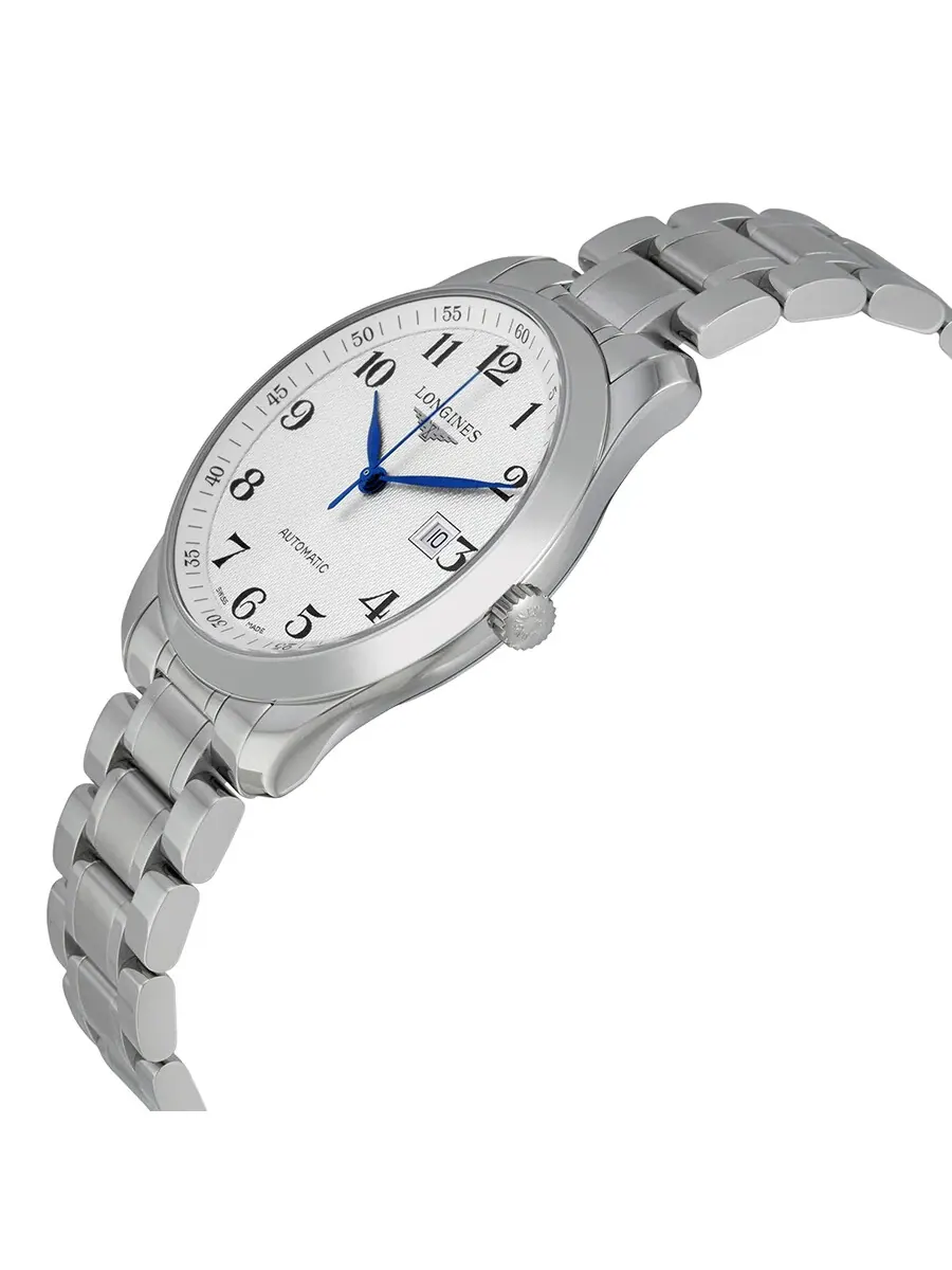 Мужские часы Longines Master Collection с автоматическим механизмом и серебристым циферблатом L2.893.4.78.6