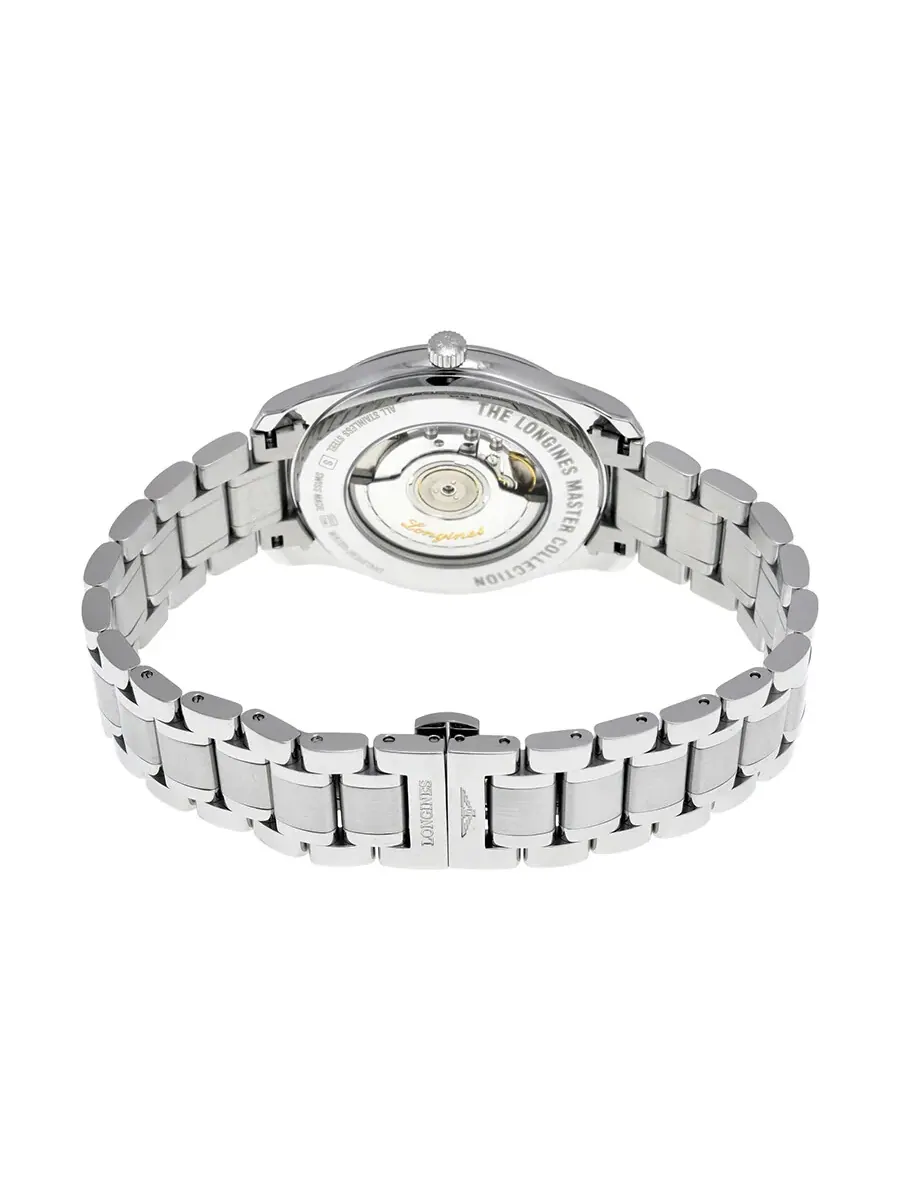 Мужские часы Longines Master Collection с автоматическим механизмом и серебристым циферблатом L2.893.4.78.6