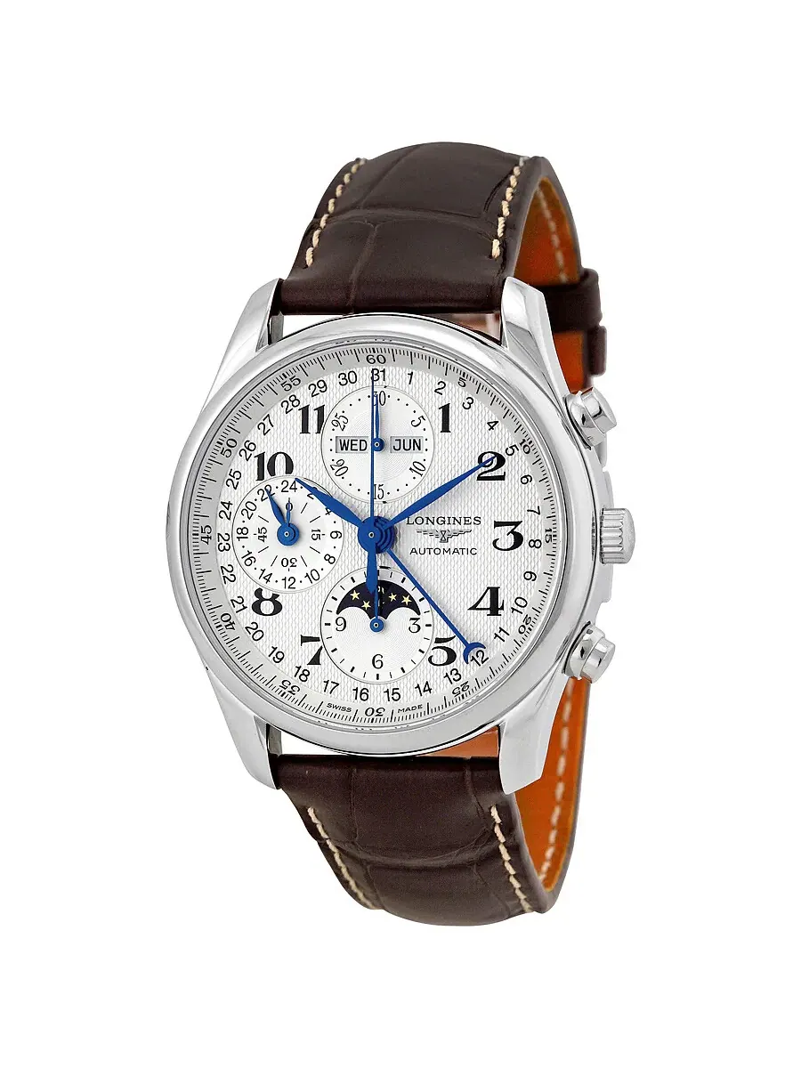 Мужские часы Longines Master Collection Moonphase L2.673.4.78.3 — изображение 1 из 4, оттенок серебряный