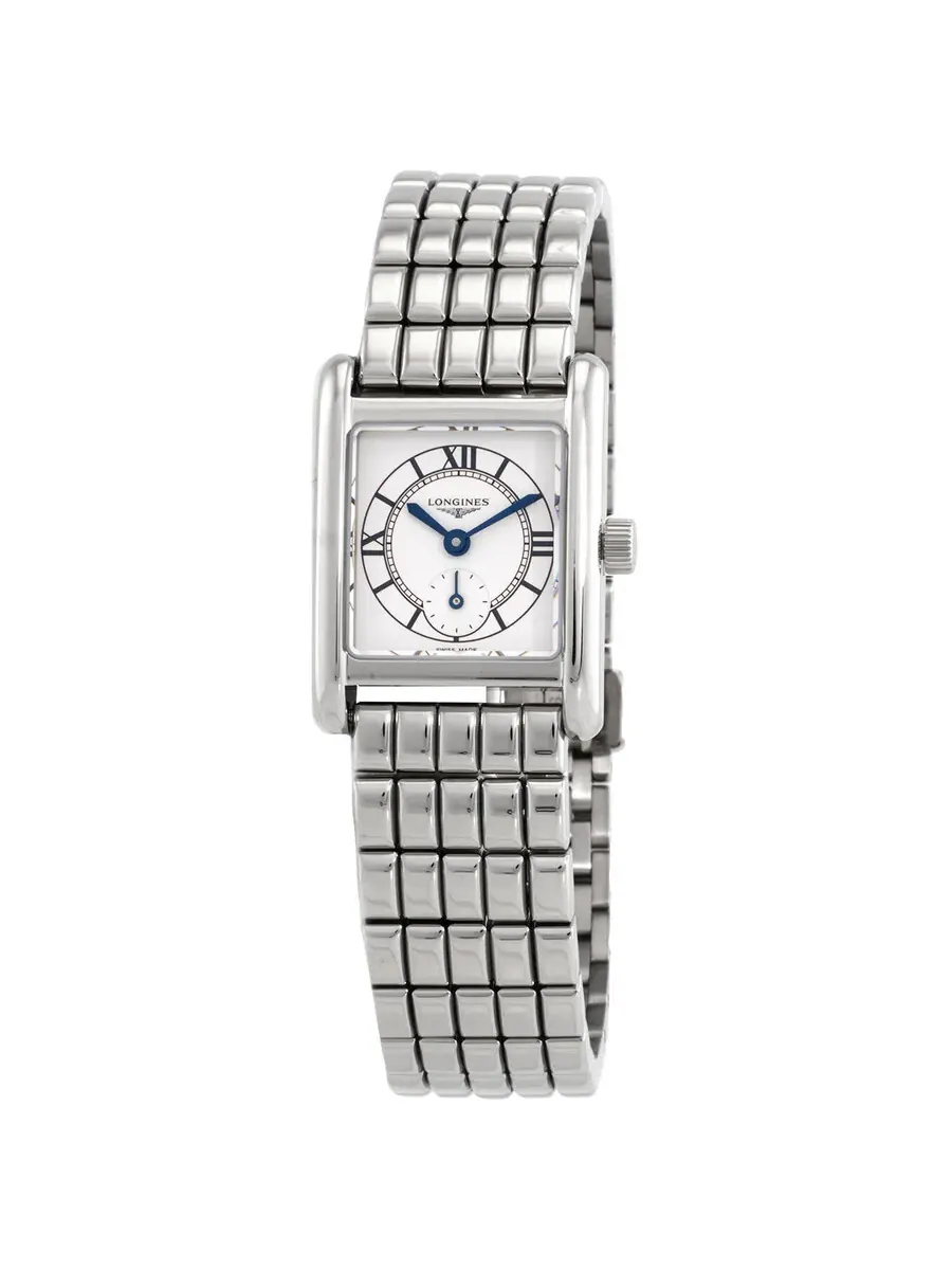 Женские часы Longines Mini Dolcevita Quartz с серебристым циферблатом L5.200.4.75.6 — изображение 1 из 3, оттенок серебряный