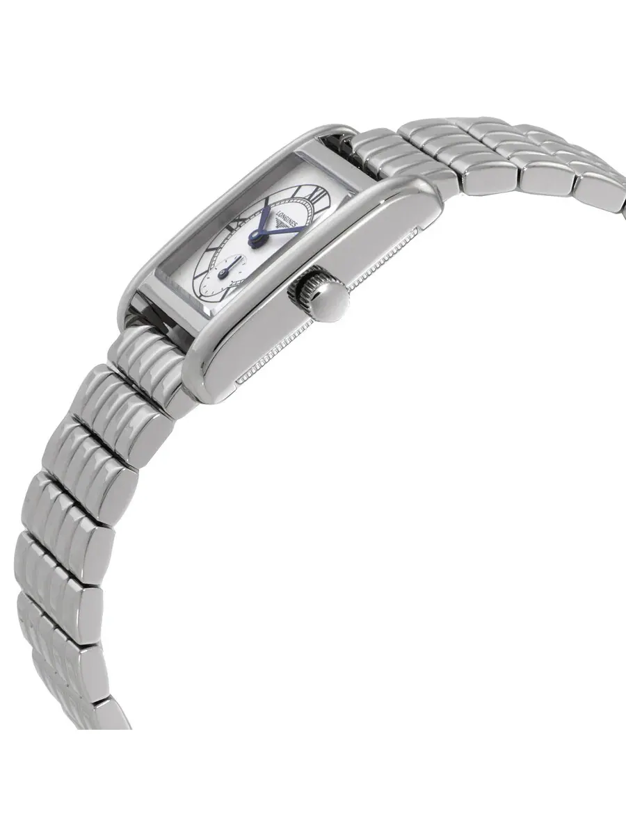 Женские часы Longines Mini Dolcevita Quartz с серебристым циферблатом L5.200.4.75.6 — изображение 2 из 3, оттенок серебряный