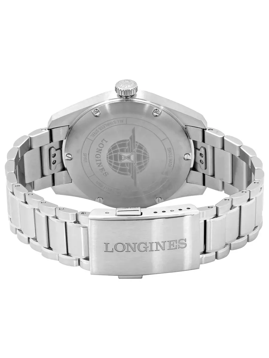 Мужские часы Longines Spirit Automatic с синим циферблатом L34104936 — изображение 3 из 3, оттенок серебряный