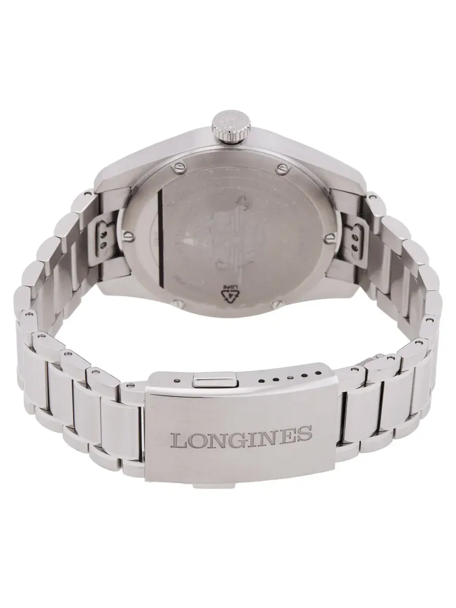 Мужские автоматические часы Longines Spirit с серебристым циферблатом L3.410.4.63.6 — изображение 3 из 3, оттенок серебряный