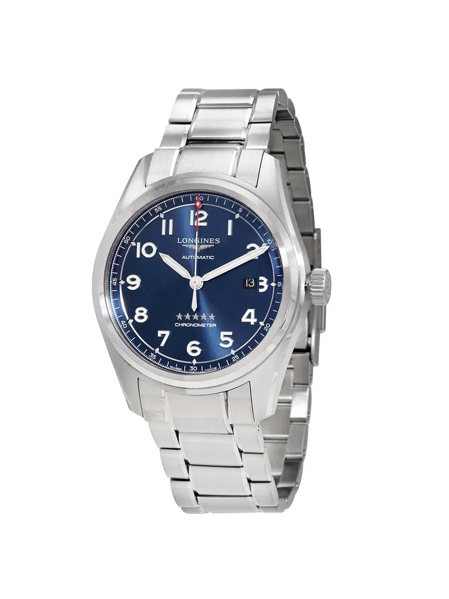 Мужские автоматические часы Longines Spirit Prestige Edition с синим циферблатом L3.811.4.93.9 — изображение 1 из 3