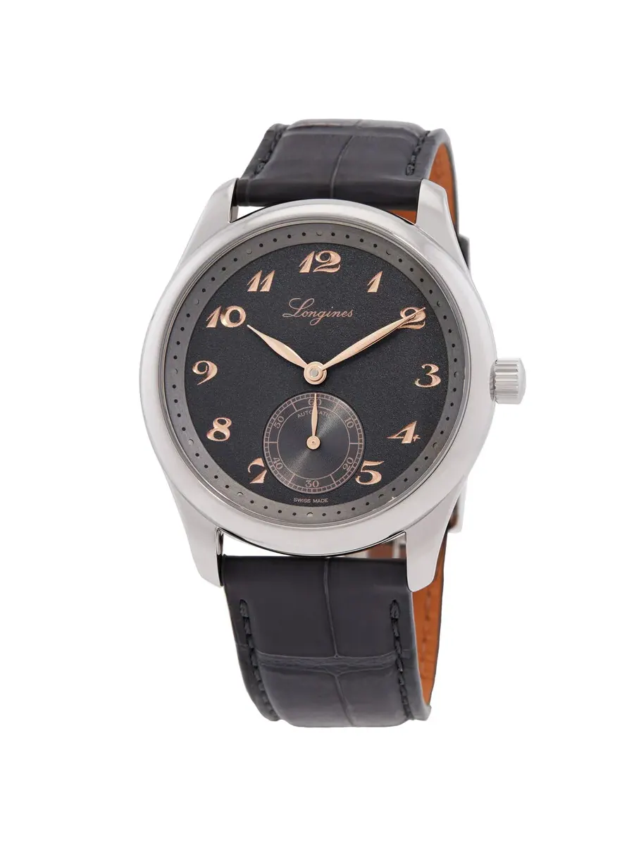 Longines Коллекция The Longines Master Автоматические мужские часы с серым циферблатом L2.843.4.63.2 — изображение 1 из 3