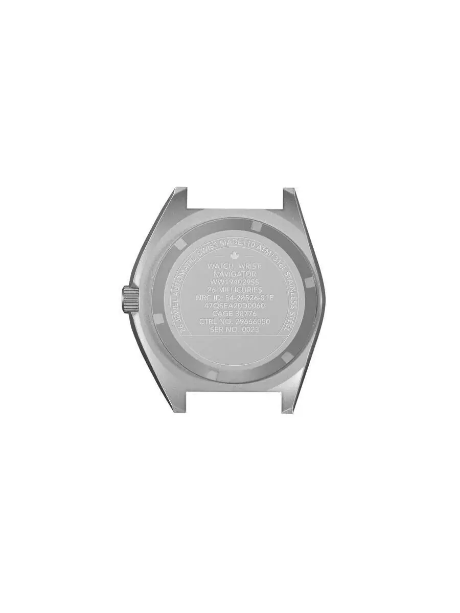 Часы Marathon Ssnav Automatic Sterile с черным циферблатом для мужчин и женщин WW194029SS-0830-KIT — изображение 5 из 6