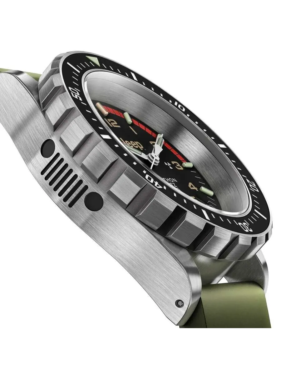 Мужские часы Marathon Tsar Quartz с коричневым циферблатом WW194007SS-4101 — изображение 3 из 6, оттенок серебряный