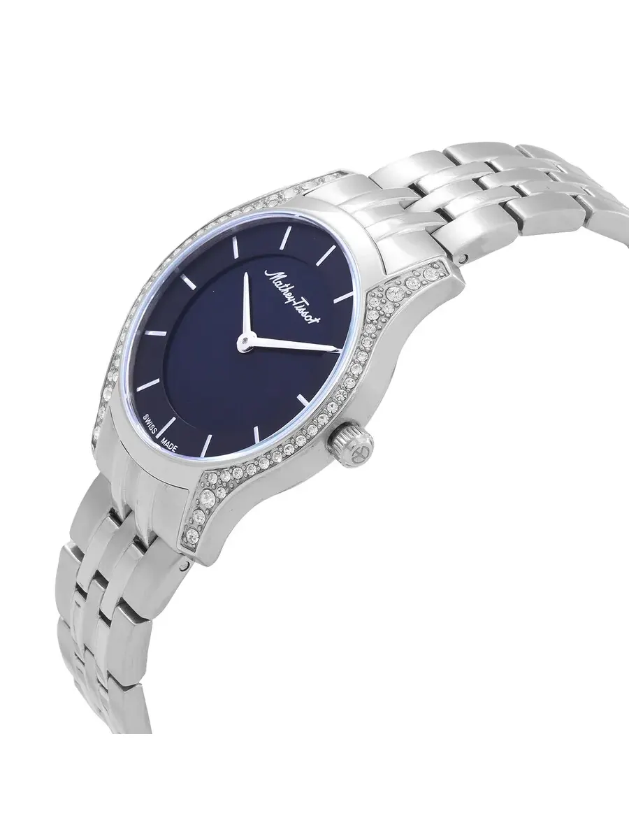 Женские часы Mathey-Tissot Tacy Quartz с белым циферблатом D949AQN — изображение 2 из 3, оттенок серебряный