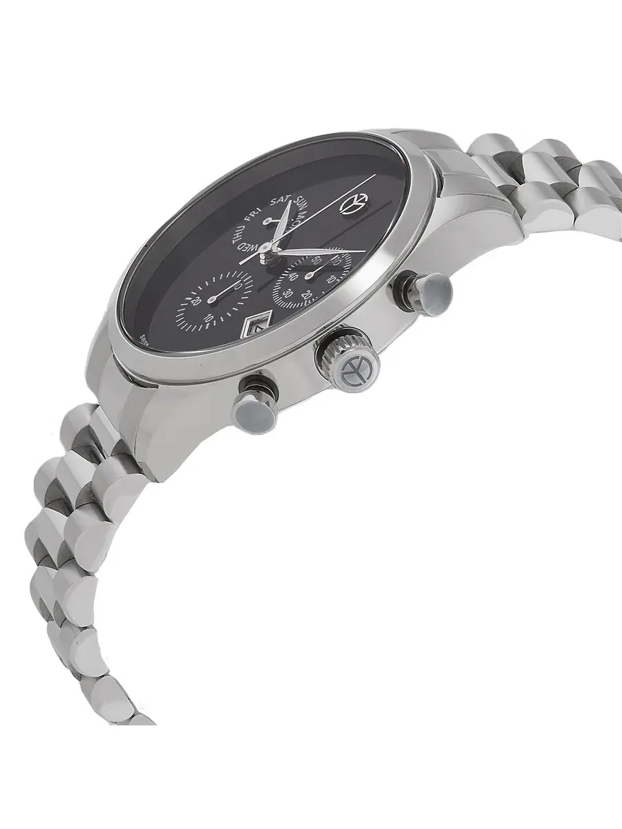 Мужские часы Mathey-Tissot Urban Chrono Chronograph Quartz с черным циферблатом H411CHNM — изображение 2 из 3