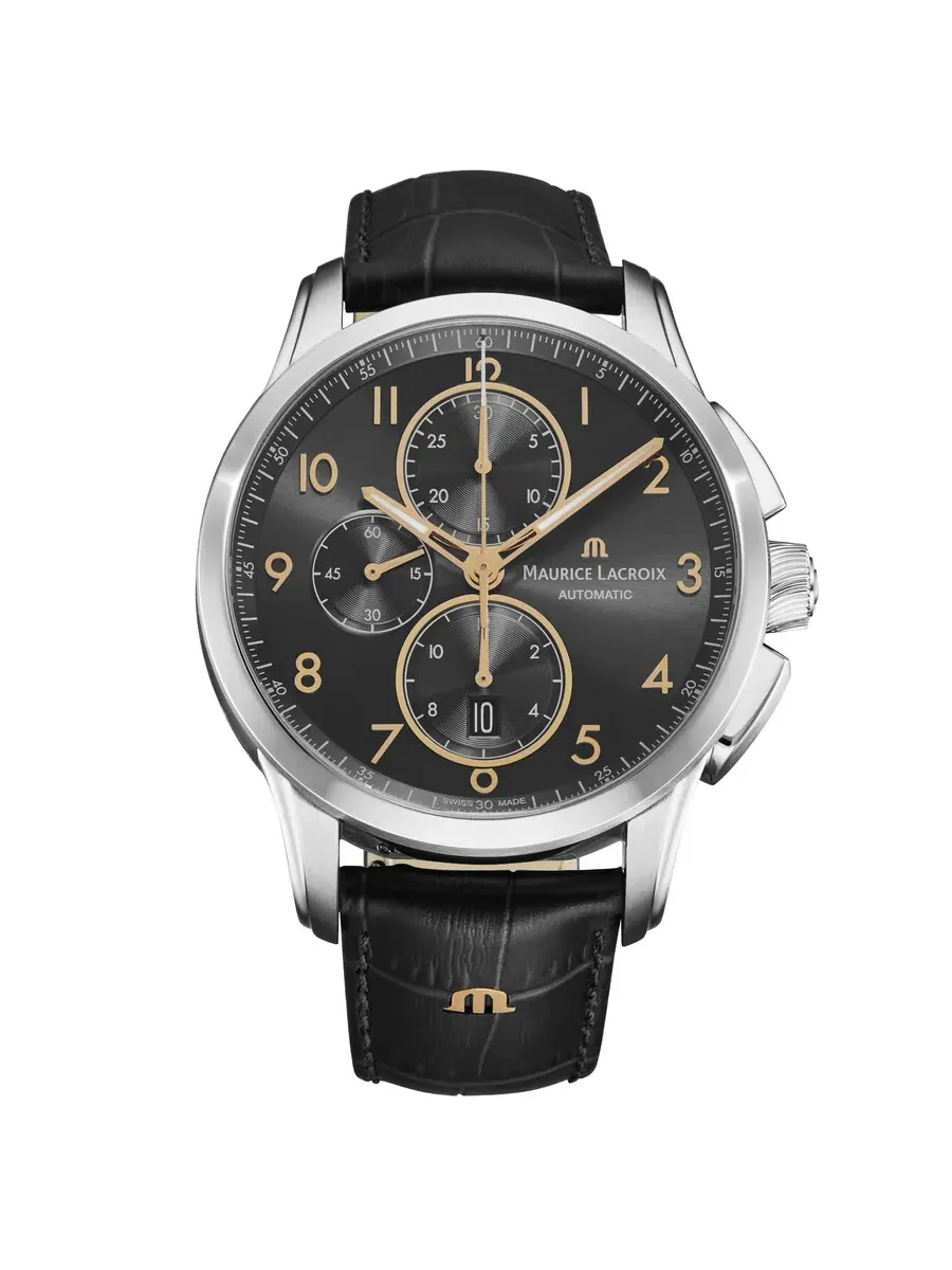 Автоматические хронографические часы Maurice Lacroix Pontos PT6388-SS001-321-2 — изображение 1 из 3, оттенок серебряный