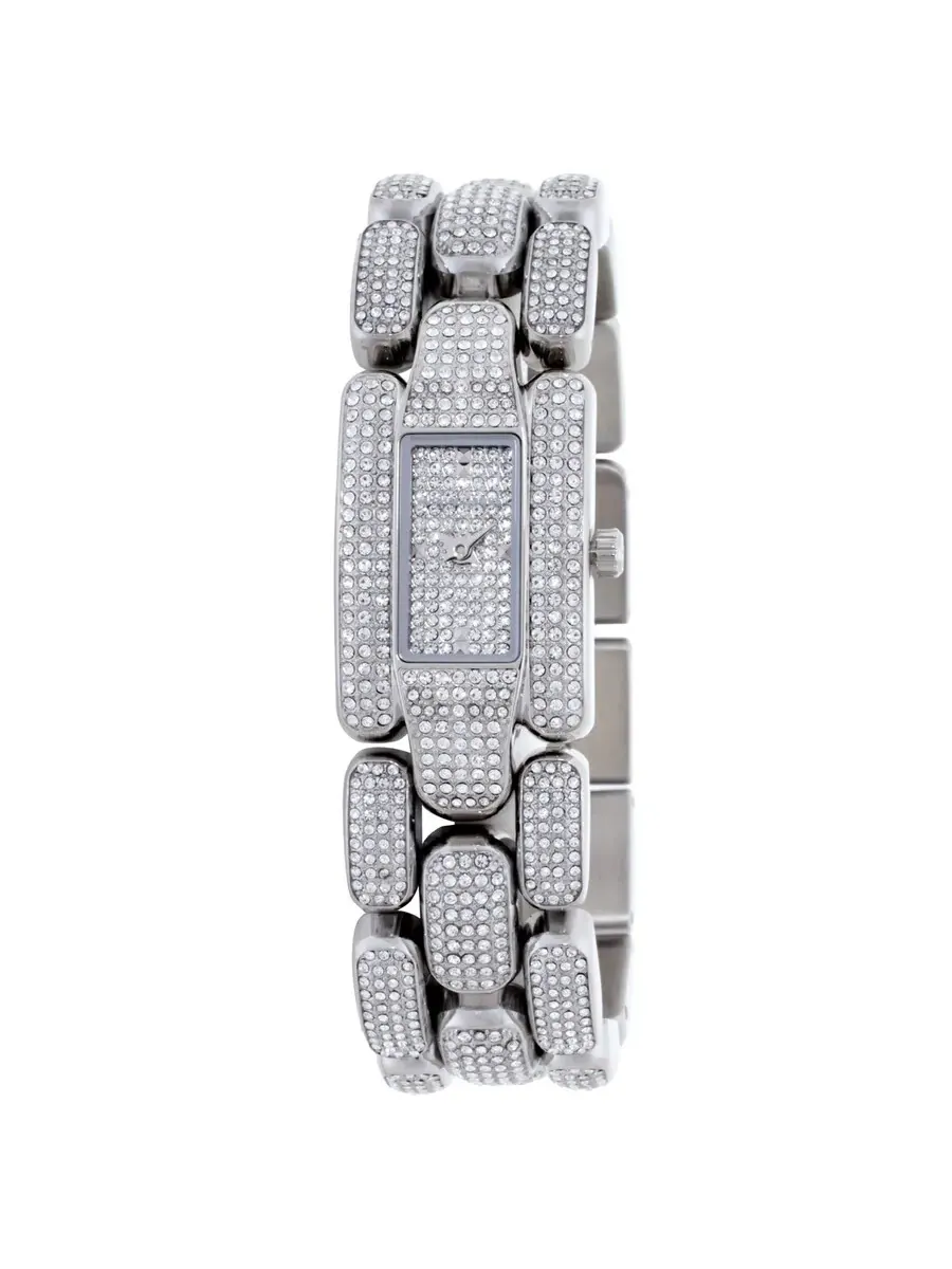 Женские часы Michael Kors Mini Hally Pave Quartz MK4922 — изображение 1 из 3, оттенок серебряный