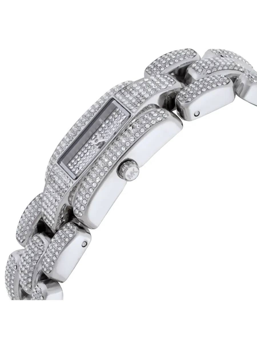 Женские часы Michael Kors Mini Hally Pave Quartz MK4922 — изображение 2 из 3, оттенок серебряный