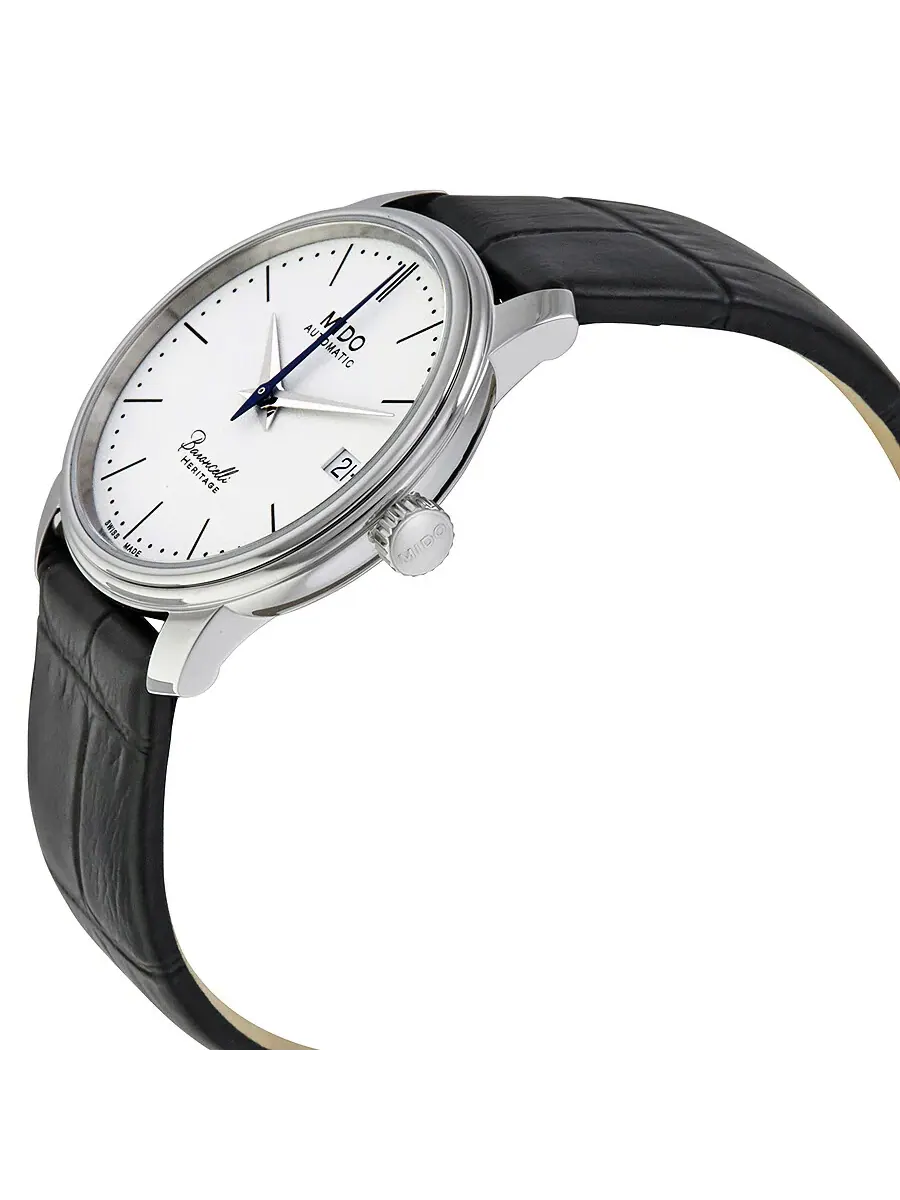 Женские автоматические часы Mido Baroncelli Heritage M027.207.16.010.00 — изображение 2 из 3, оттенок серебряный