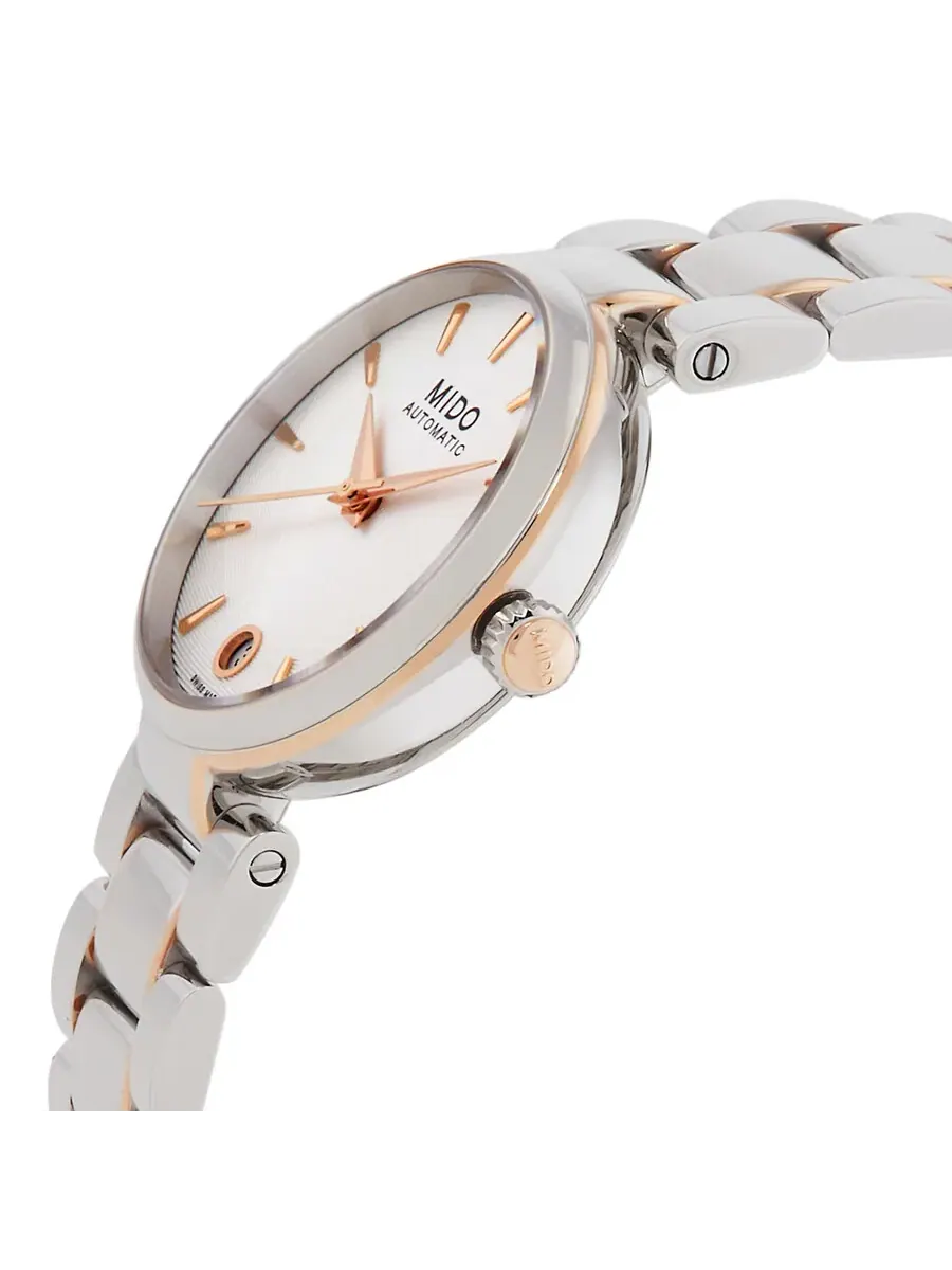 Женские часы Mido Baroncelli II Automatic с серебристым циферблатом M022.207.22.031.11 — изображение 2 из 3