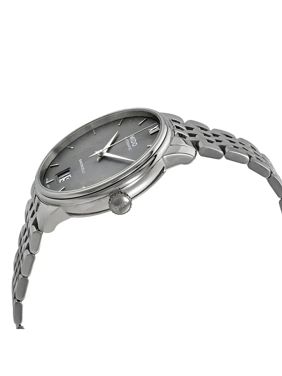 Mido Baroncelli III Автоматические мужские часы с антрацитовым циферблатом M0274261108800 — изображение 2 из 3