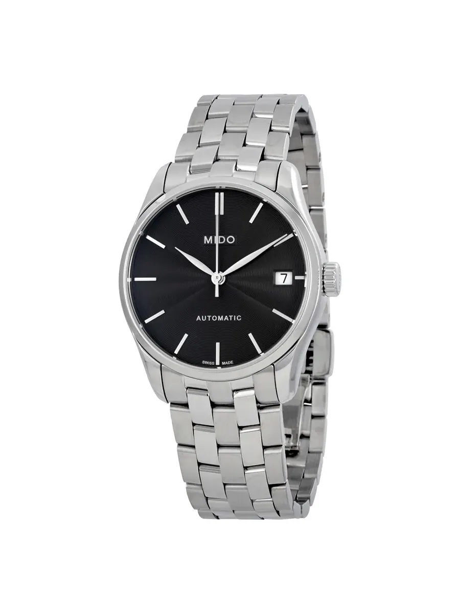 Женские часы Mido Belluna II Automatic с серым циферблатом M024.207.11.061.00 — изображение 1 из 3, оттенок серебряный