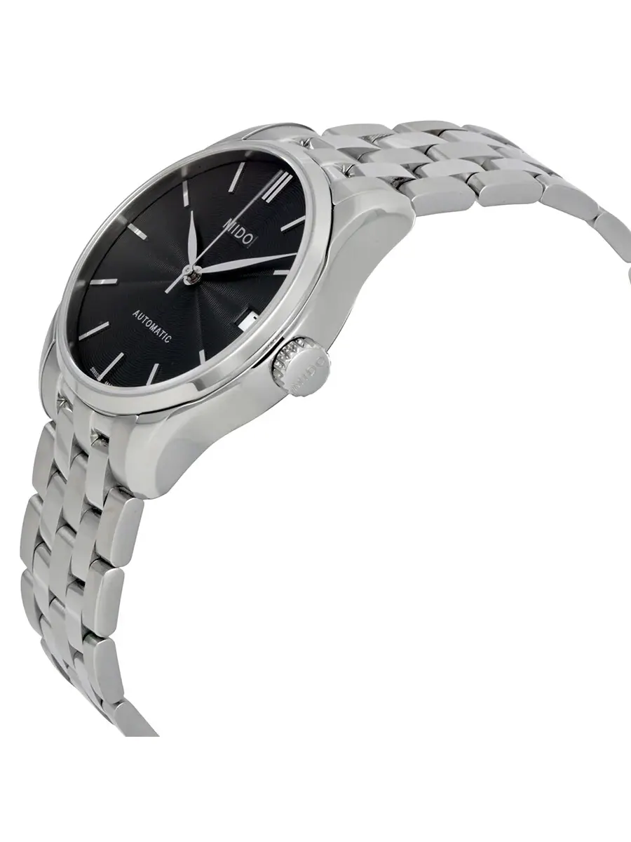 Женские часы Mido Belluna II Automatic с серым циферблатом M024.207.11.061.00 — изображение 2 из 3, оттенок серебряный