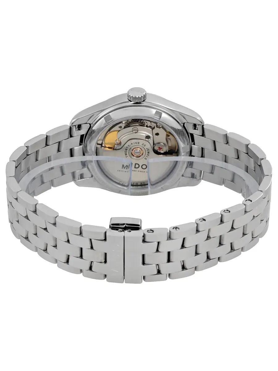 Женские часы Mido Belluna II Automatic с серым циферблатом M024.207.11.061.00 — изображение 3 из 3, оттенок серебряный