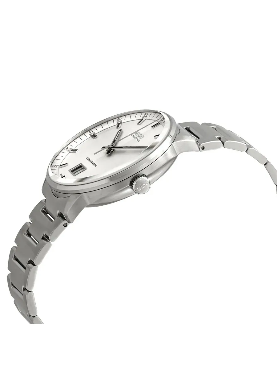 Мужские часы Mido Commander Big Date Automatic с серебристым циферблатом M021.626.11.031.00 — изображение 2 из 3