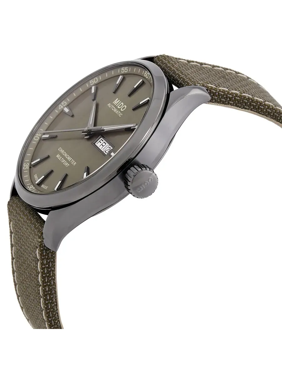 Мужские часы Mido Multifort Automatic Chronometer с серым циферблатом M0384313709100 — изображение 2 из 3, оттенок серый