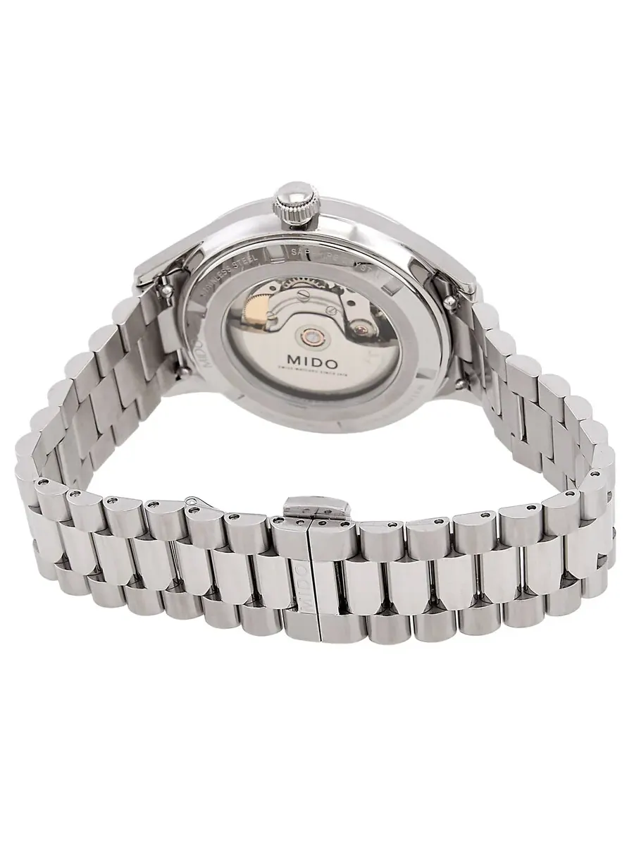 Мужские часы Mido Multifort Patrimony Powerwind Automatic с серебристым циферблатом M0404071103100 — изображение 3 из 3