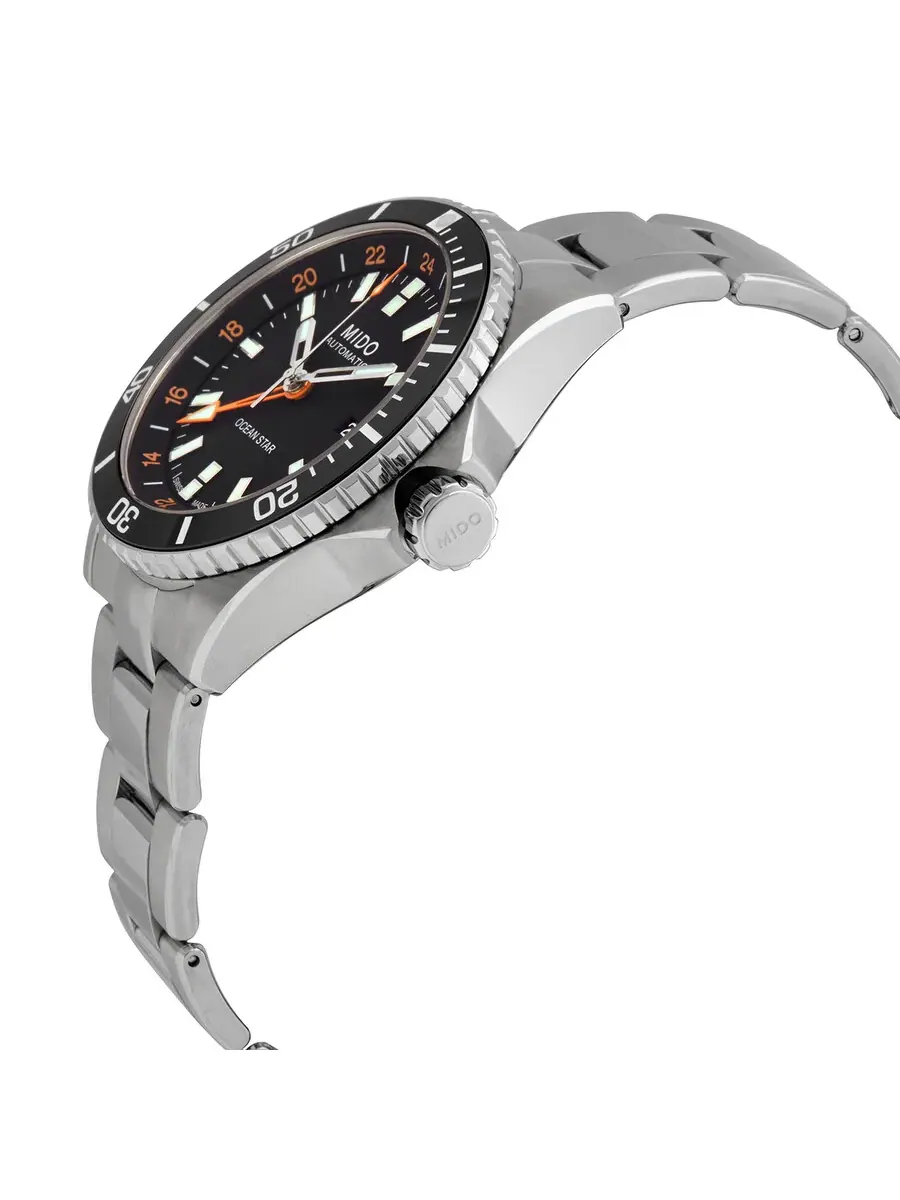 Мужские часы Mido Ocean Star Automatic с черным циферблатом M0266291105101 — изображение 2 из 4, оттенок черный