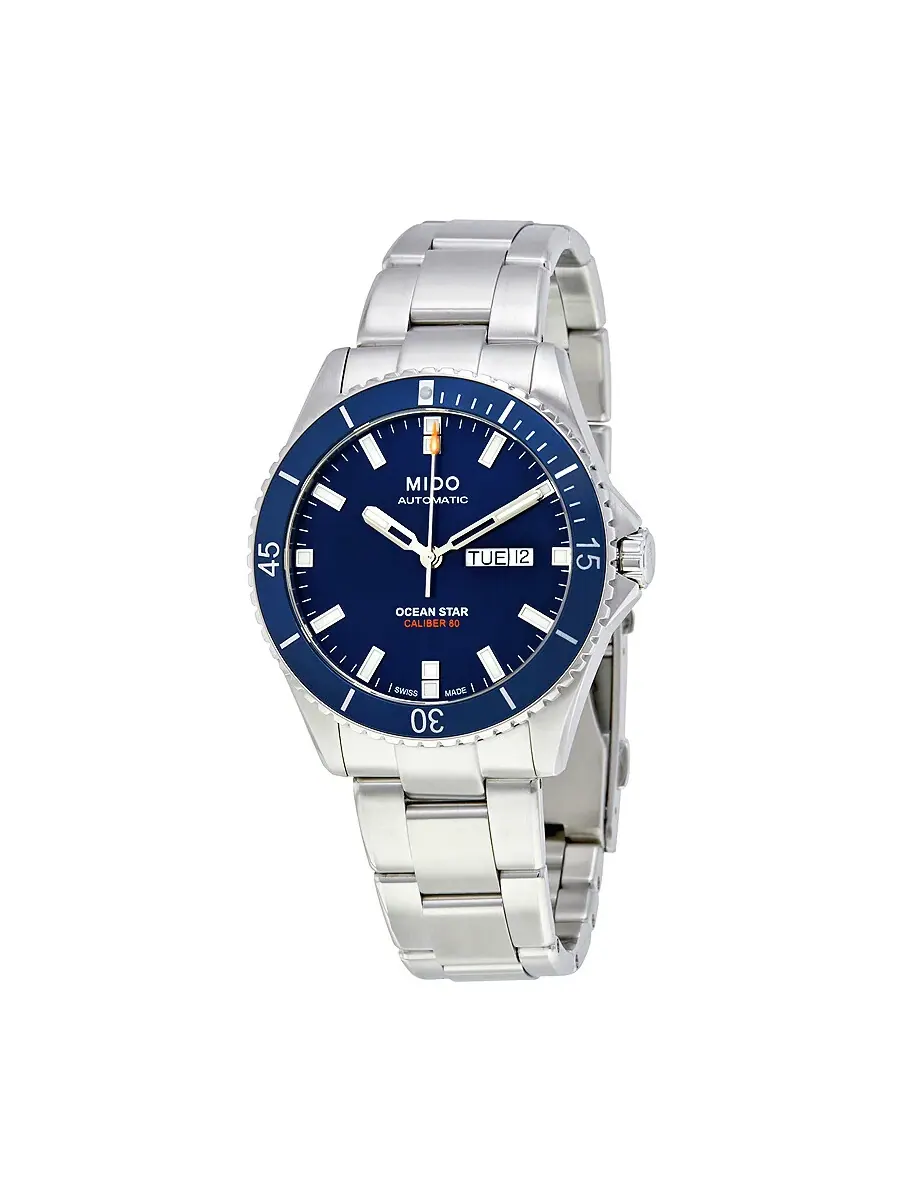 Мужские часы Mido Ocean Star Captain Automatic M026.430.11.041.00 — изображение 1 из 3, оттенок серебряный