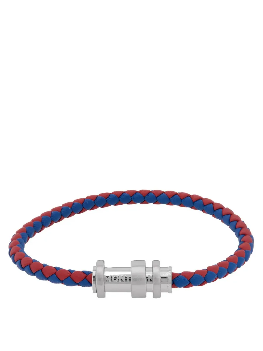 Браслет Montblanc Ocean Spirit Wrap Me, размер 63, красный/синий — изображение 1 из 1