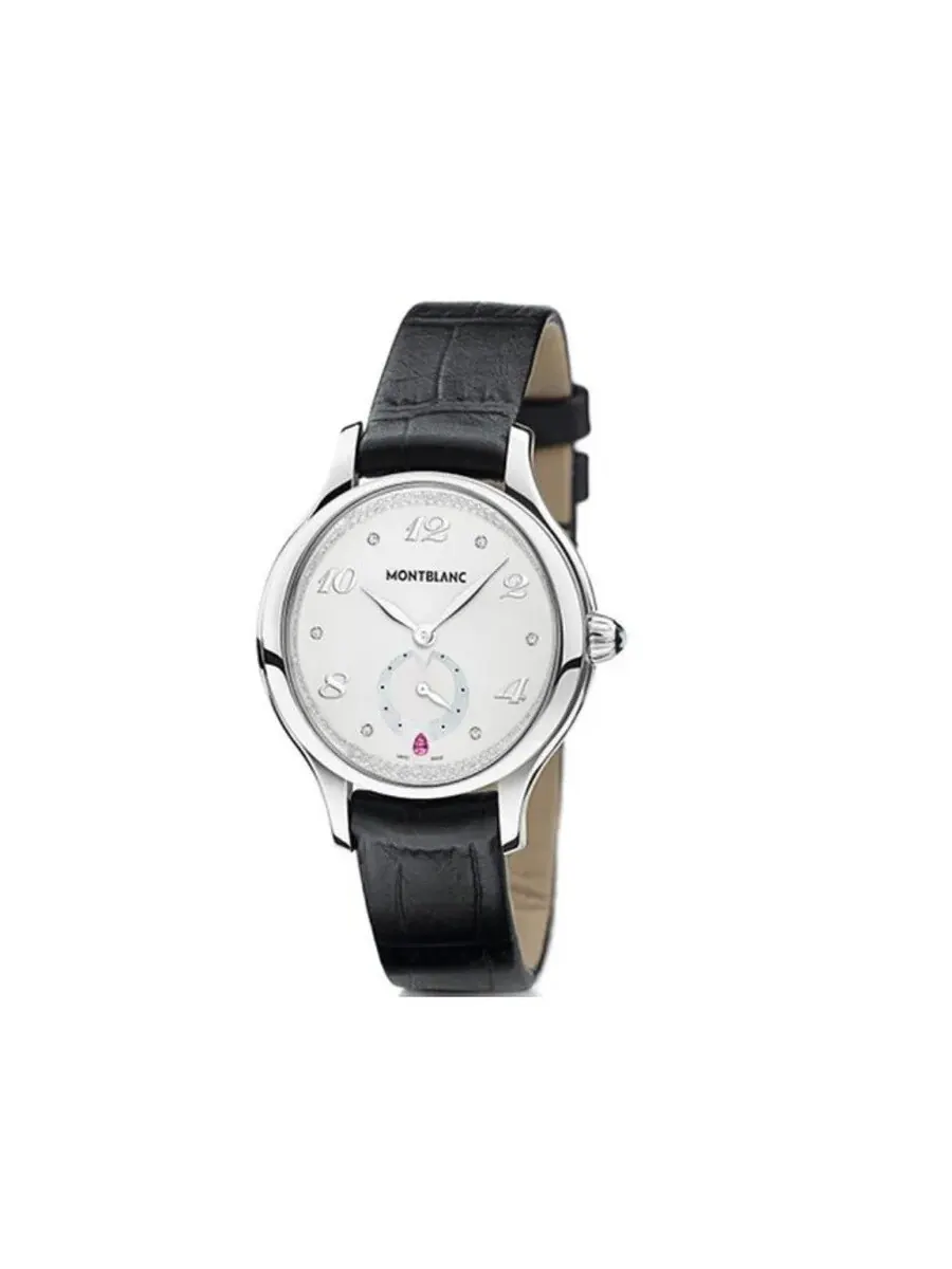 Женские часы MontBlanc Princess Grace De Monaco с белым циферблатом и бриллиантами 106884 — изображение 1 из 1