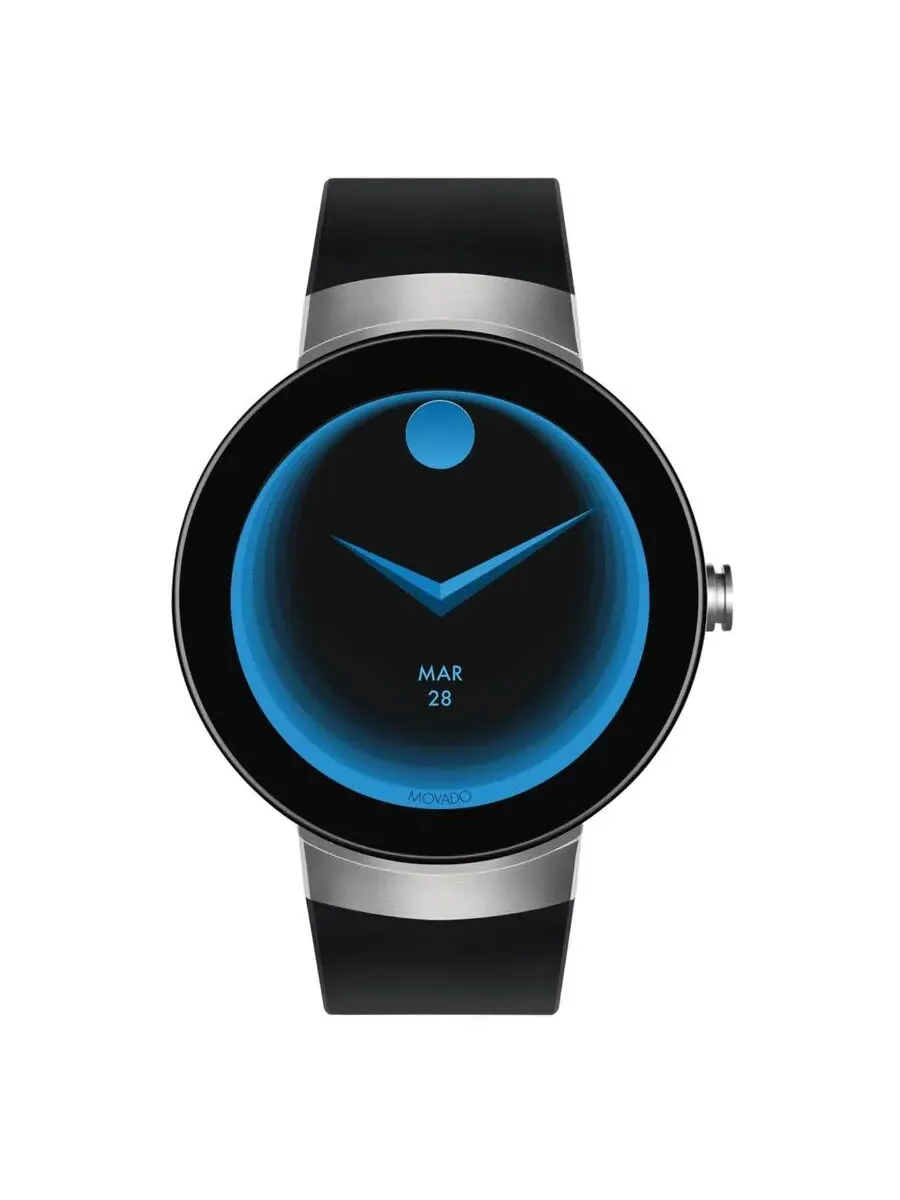 Унисекс-часы Movado Connect с черным циферблатом 3660016 — изображение 1 из 1, оттенок черный