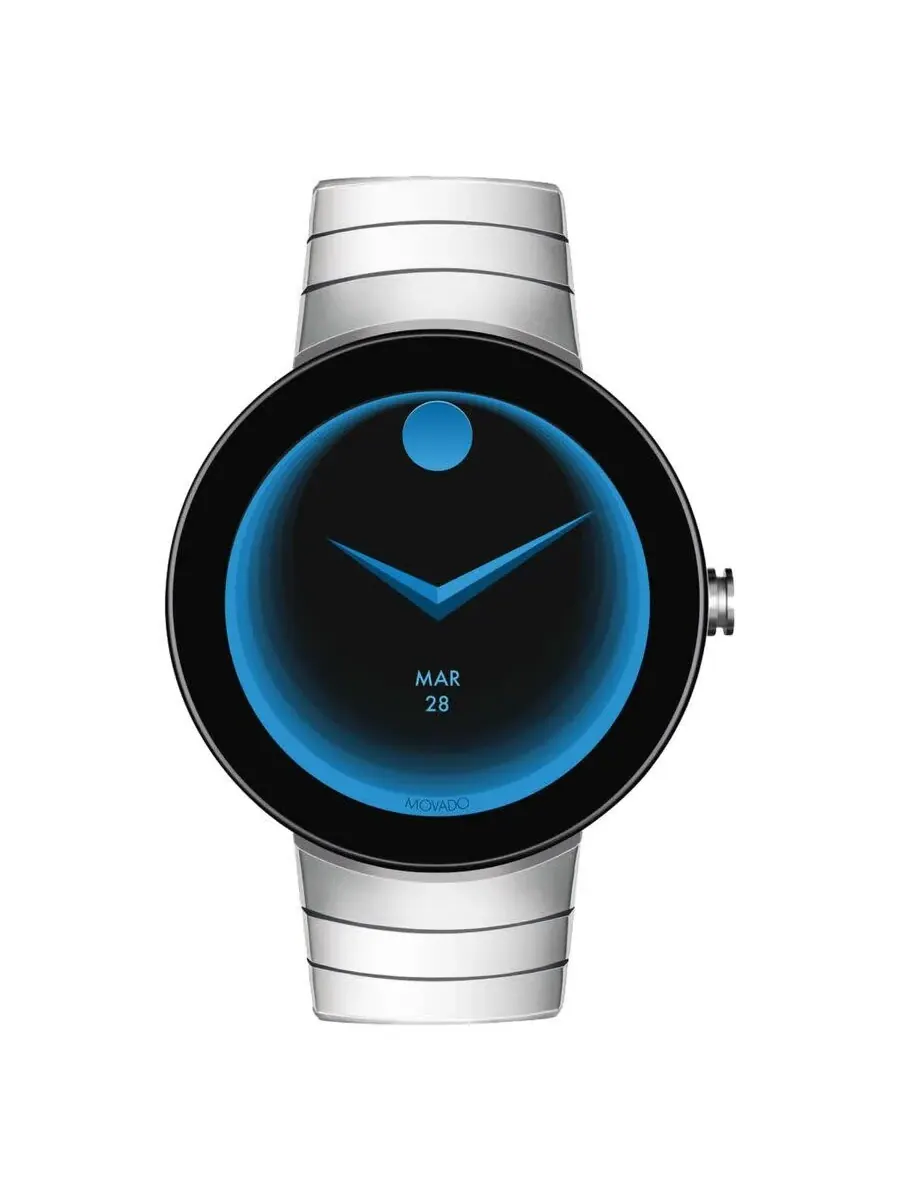 Унисекс-часы Movado Connect с черным циферблатом 3660017 — изображение 1 из 1, оттенок черный