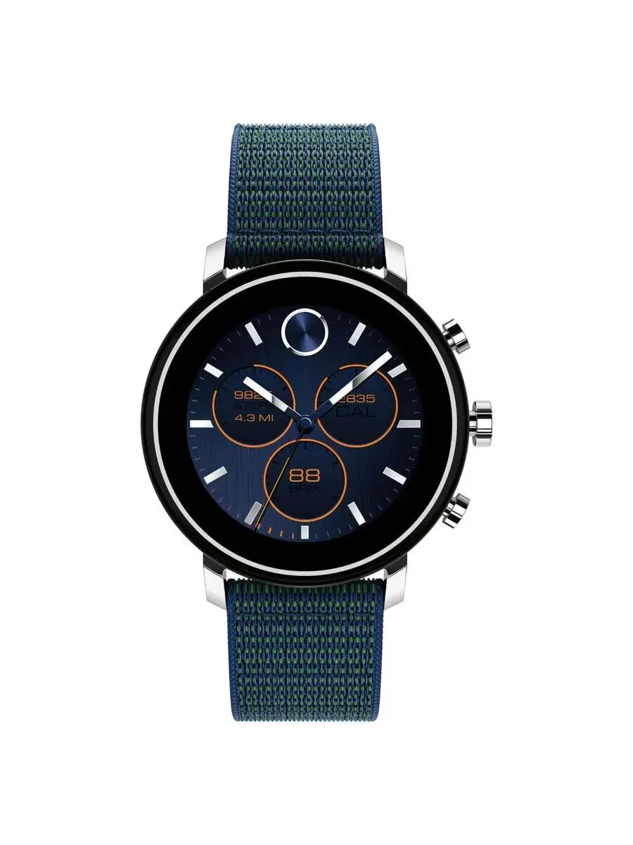 Унисекс-часы Movado Connect с черным циферблатом 3660030 — изображение 1 из 1, оттенок черный