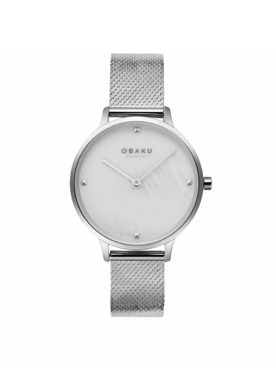 Женские часы Obaku Figen Quartz V295LXCWHC — серебристый