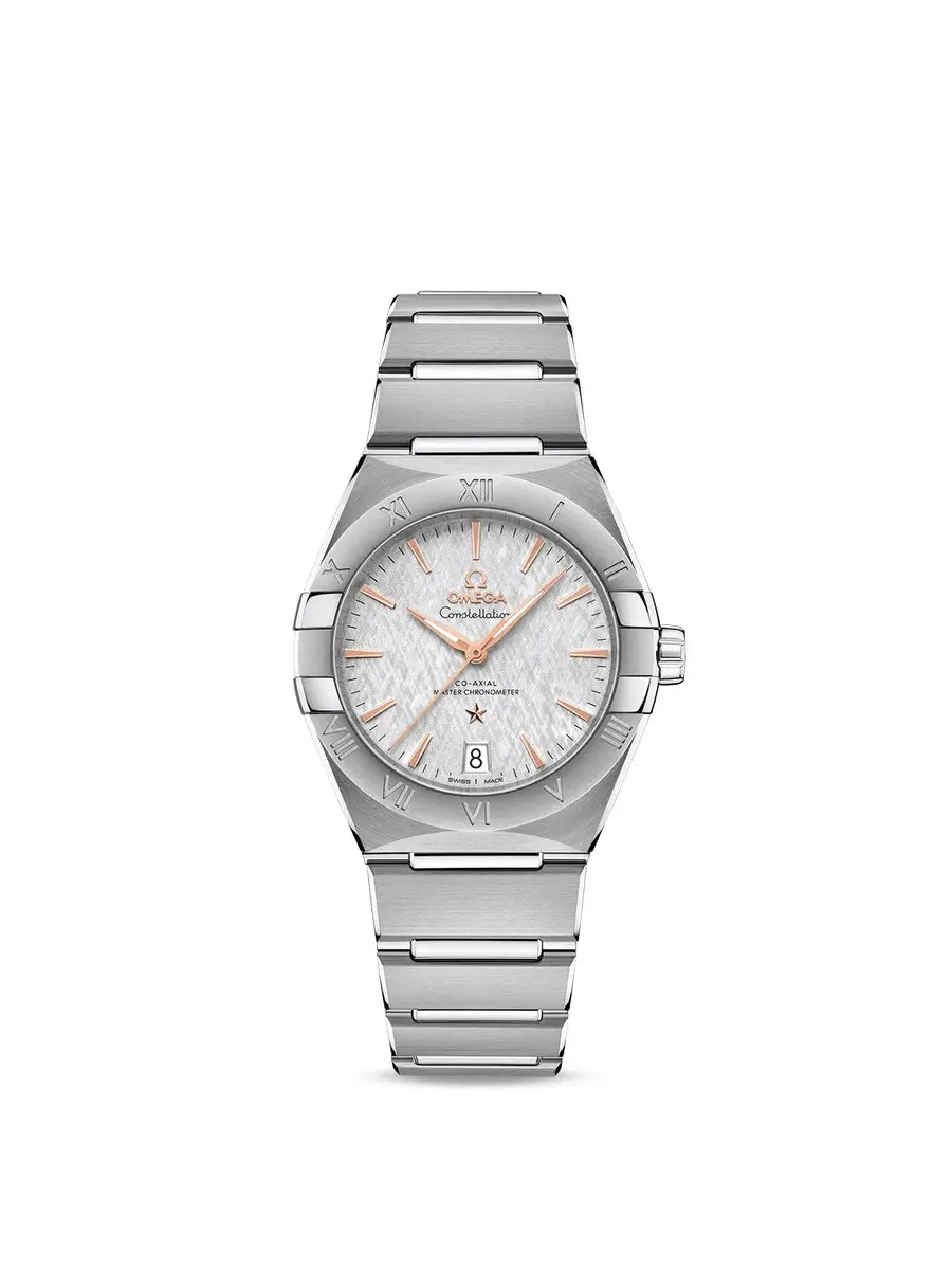 Женские часы Omega Constellation Automatic с серым циферблатом 131.10.36.20.06.001 — серебристый