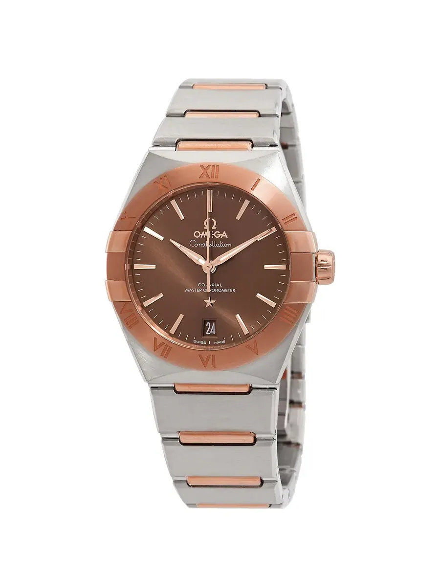 Женские автоматические часы Omega Constellation 13120362013001 — изображение 1 из 3, оттенок бронзовый