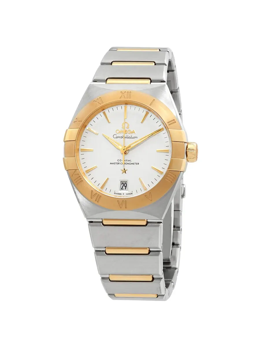Женские автоматические часы Omega Constellation с серебристым циферблатом 13120362002002 — изображение 1 из 3