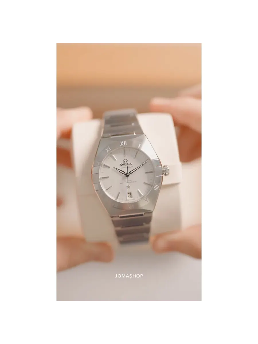 Женские часы Omega Constellation Automatic с серебристым циферблатом 131.10.36.20.02.001 — изображение 4 из 4