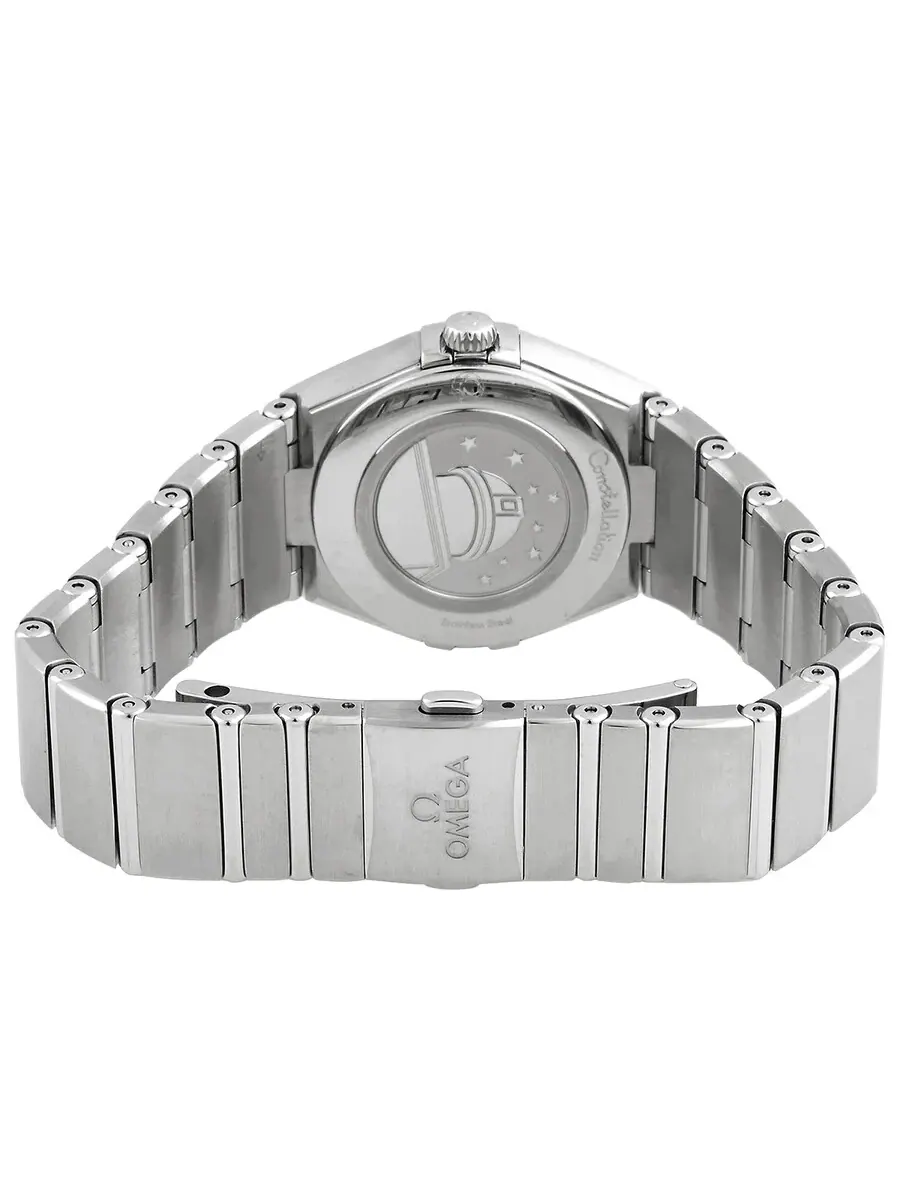 Женские часы Omega Constellation Quartz с зеленым циферблатом и бриллиантами 131.10.28.60.60.001 — изображение 3 из 3