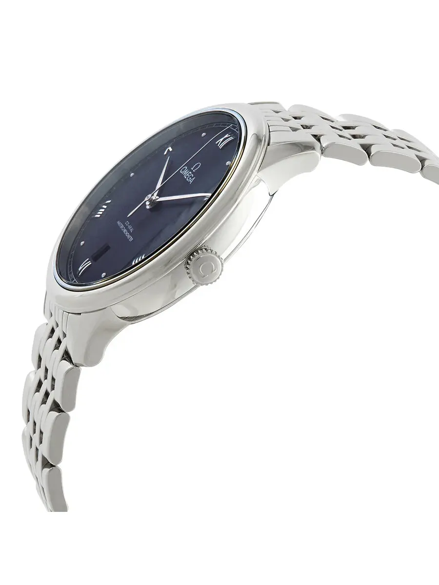 Мужские часы Omega De Ville Automatic Chronometer с синим циферблатом 434.10.40.20.03.001 — изображение 2 из 3
