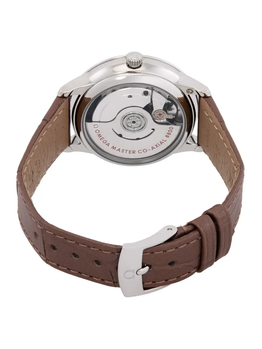 Женские часы Omega De Ville Automatic Chronometer с белым циферблатом и бриллиантами 434.13.34.20.55.001 — изображение 3 из 3